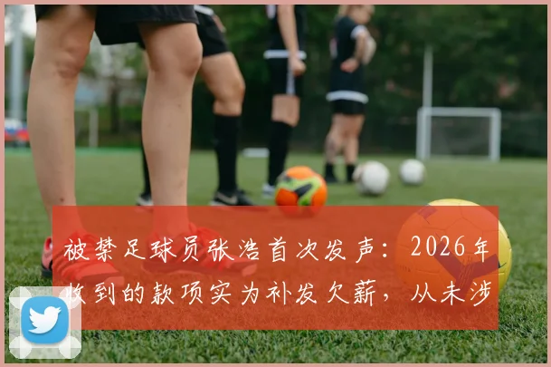 被禁足球员张浩首次发声:2026年收到的款项实为补发欠薪,从未涉及任何不当交易